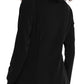 Women's 2-Pocket Mock Neck Zip-Front Scrub Jacket