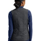 Women's Puffer-Style Vest - WJ707 - Navy/Pewter