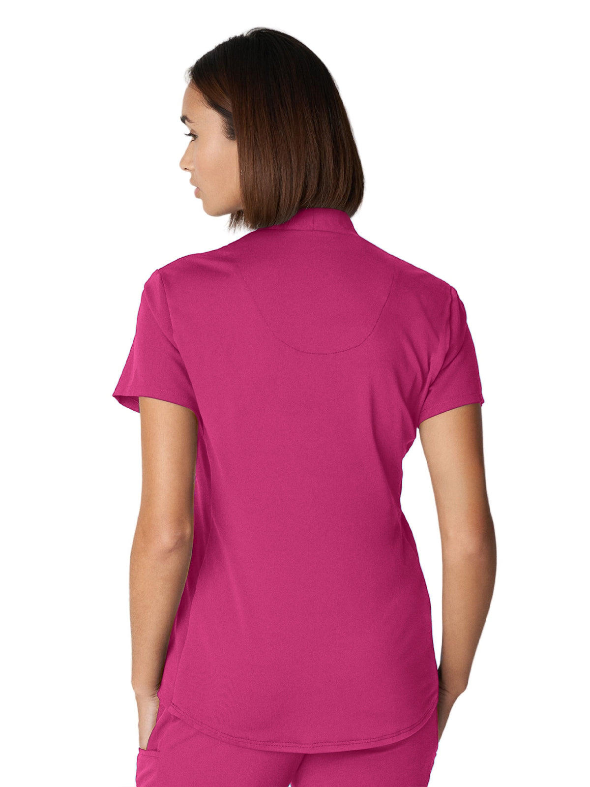 Women's 2-Pocket Wrinkle Resistant V-Neck Scrub Top