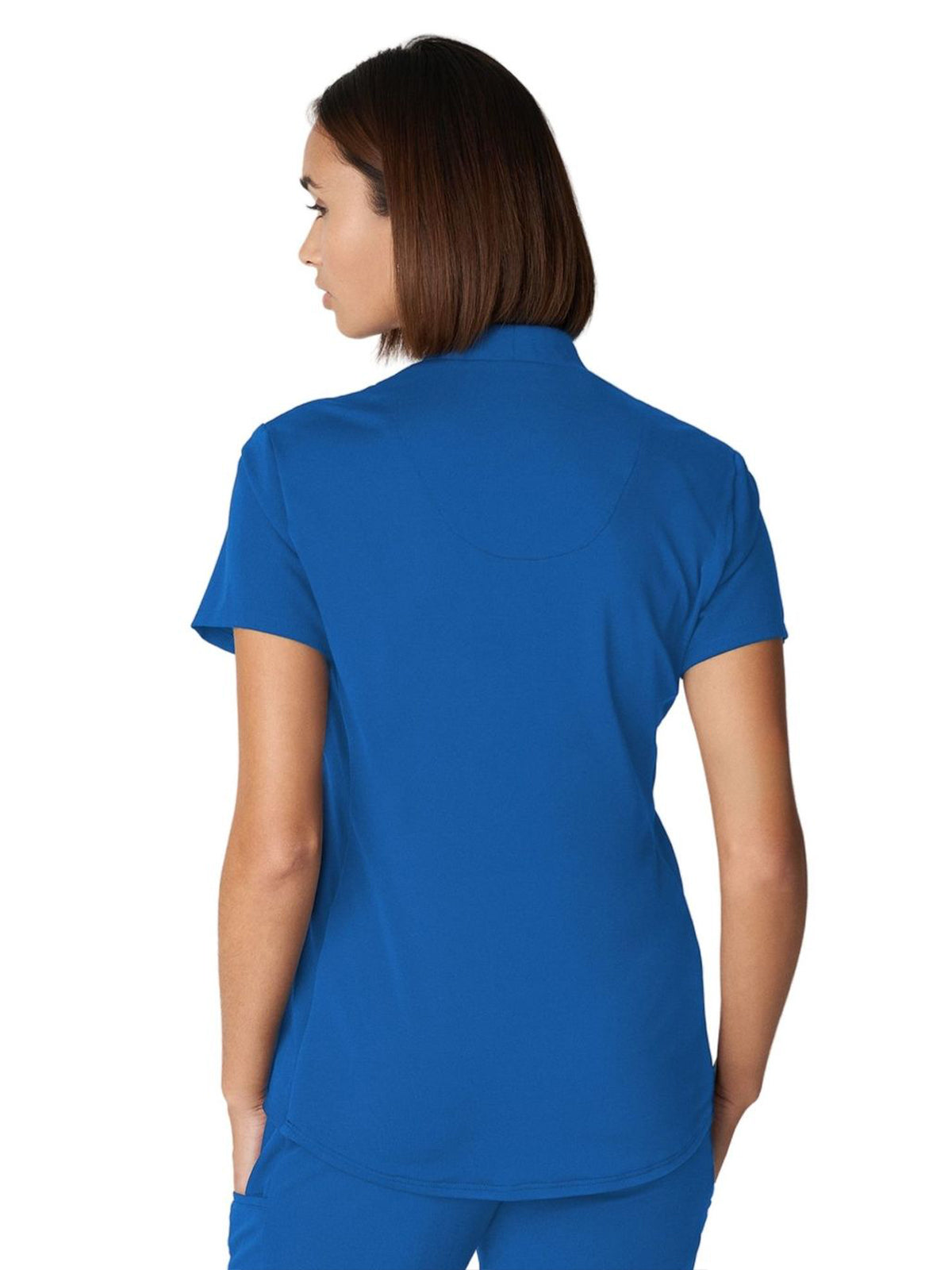 Women's 2-Pocket Wrinkle Resistant V-Neck Scrub Top