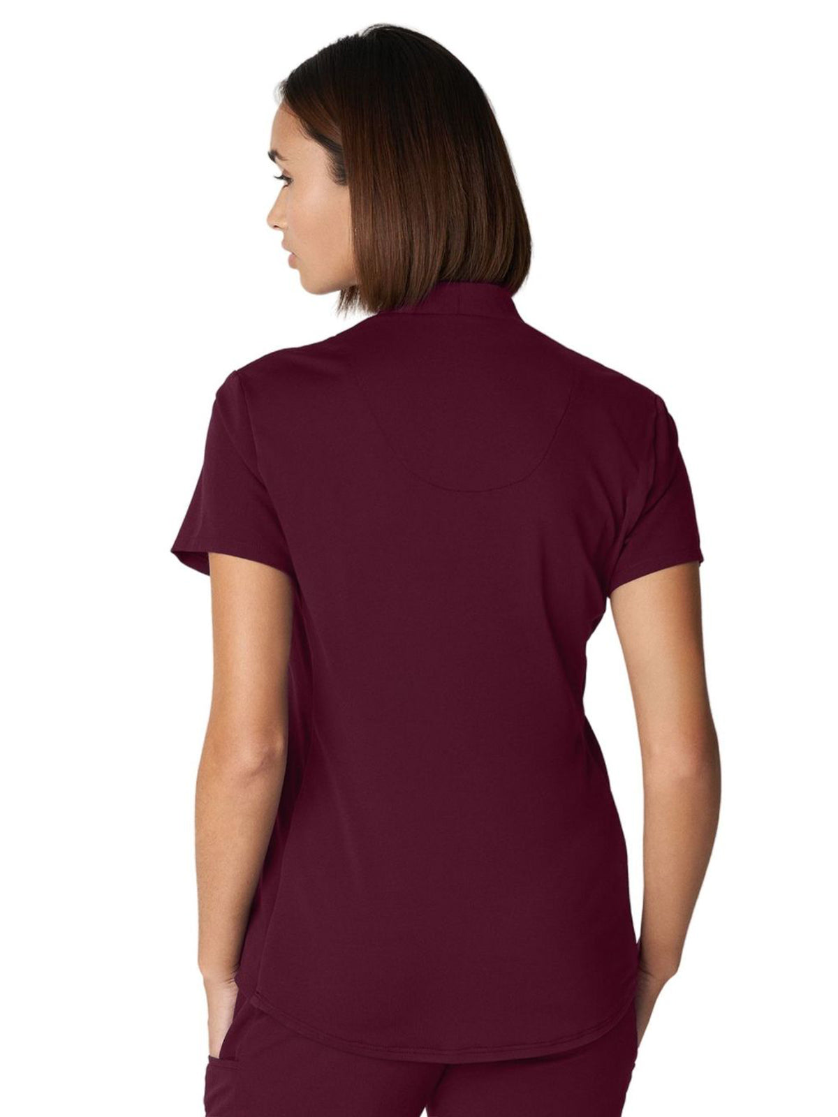 Women's 2-Pocket Wrinkle Resistant V-Neck Scrub Top