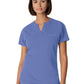 Women's 1-Pocket Tuckable V-Neck Scrub Top