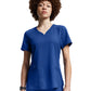 Women's Curved V-Neckline Scrub Top