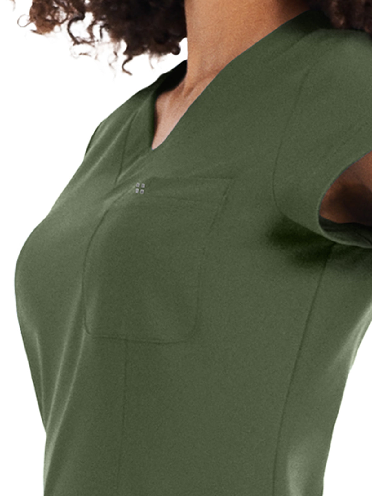 Women's 1-Pocket V-Neck Top