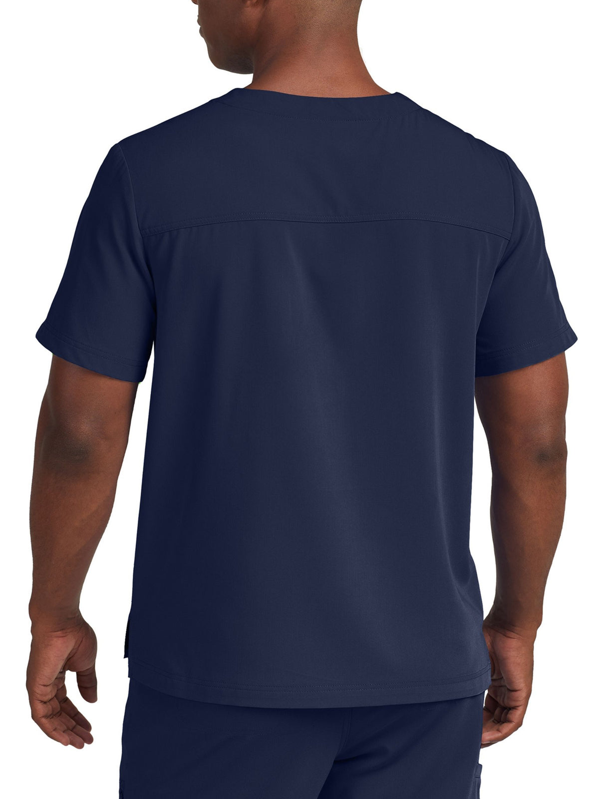 Men's 2-Pocket Fluid Resistant V-Neck Top