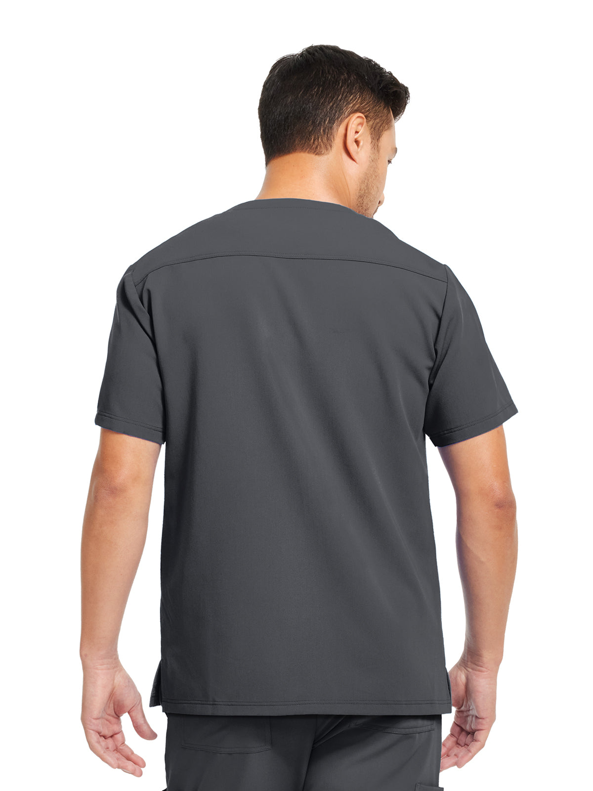 Men's 3-Pocket V-Neck Scrub Top