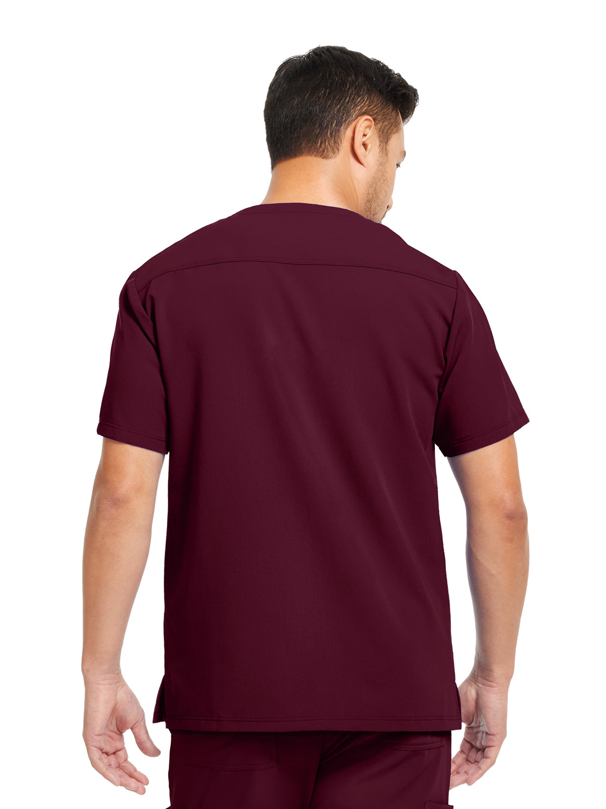 Men's 3-Pocket V-Neck Scrub Top