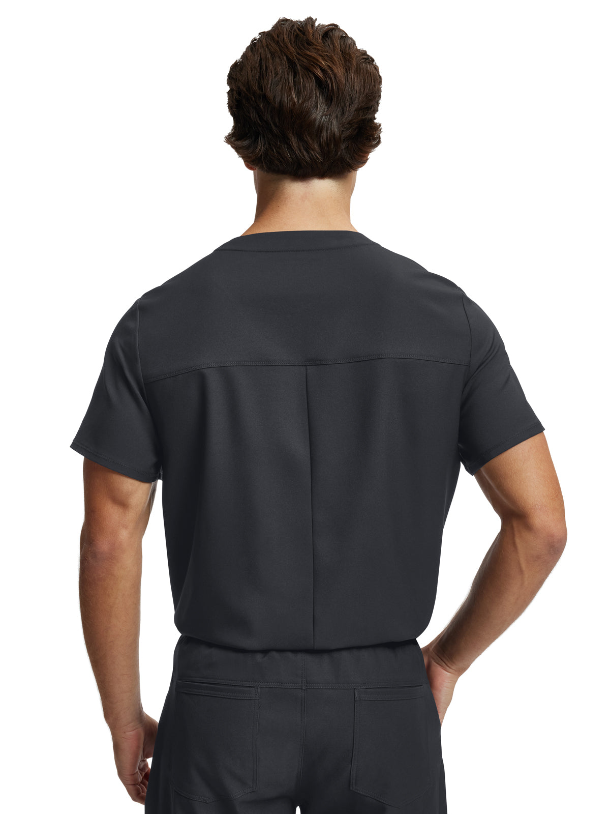 Men's Tuck-In V-Neckline Scrub Top