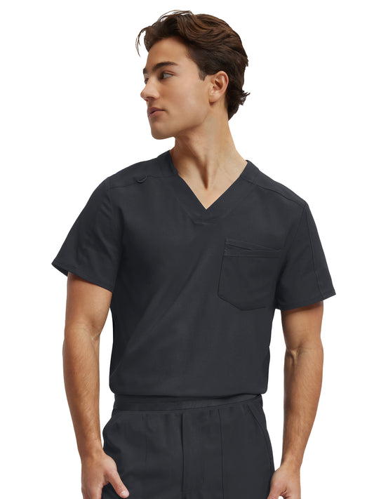 Men's Tuck-In V-Neckline Scrub Top