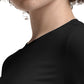 Women's Shirttail Hemline Underscrub Tee - WT311 - Black