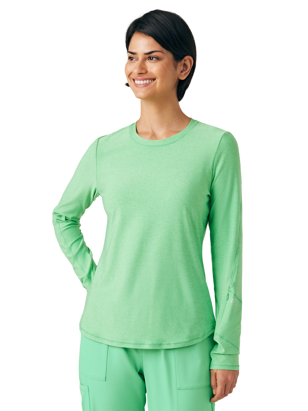 Women's Shirttail Hemline Underscrub Tee