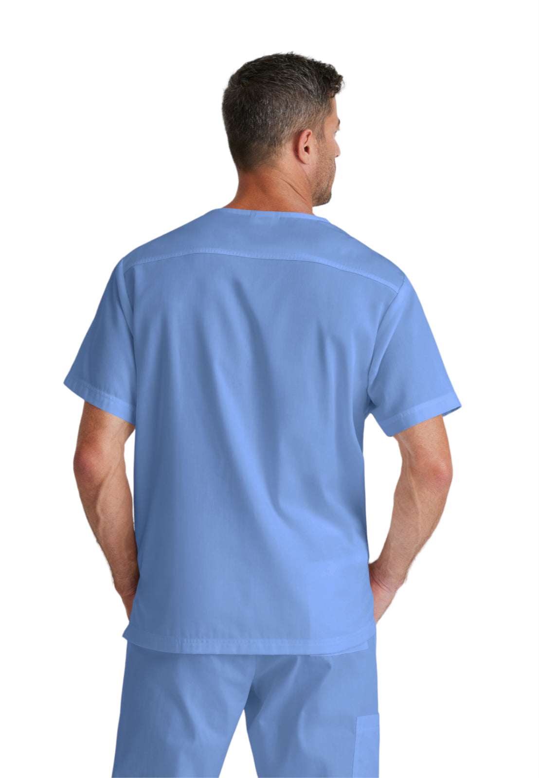 Unisex Lapover V-Neck Scrub Top