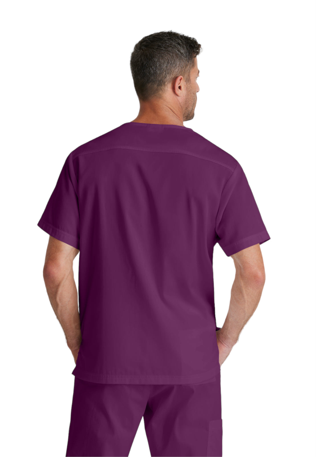 Unisex Lapover V-Neck Scrub Top