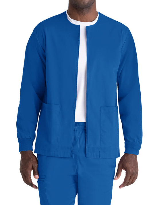 Unisex Full-Zip Front Valor Warm Up Scrub Jacket