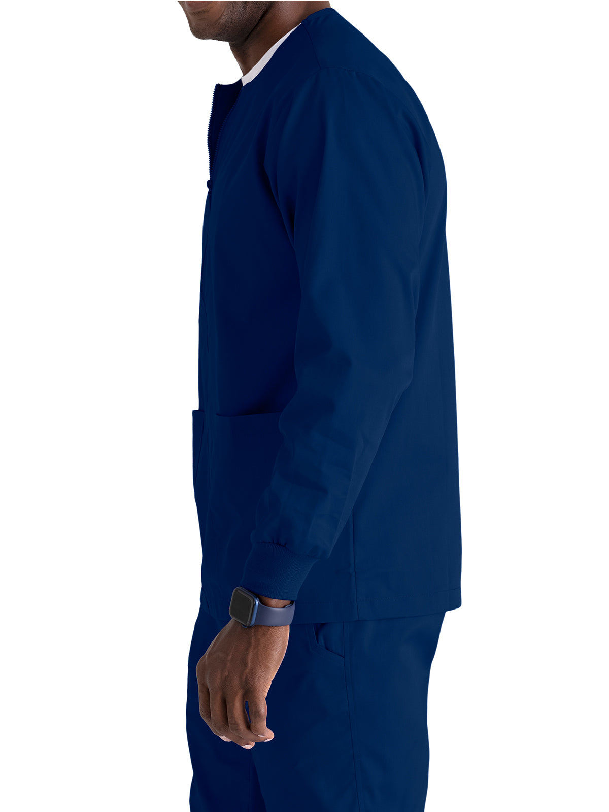 Unisex Full-Zip Front Valor Warm Up Scrub Jacket