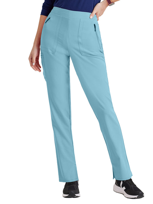 Women's Flat Front Waistband Pant