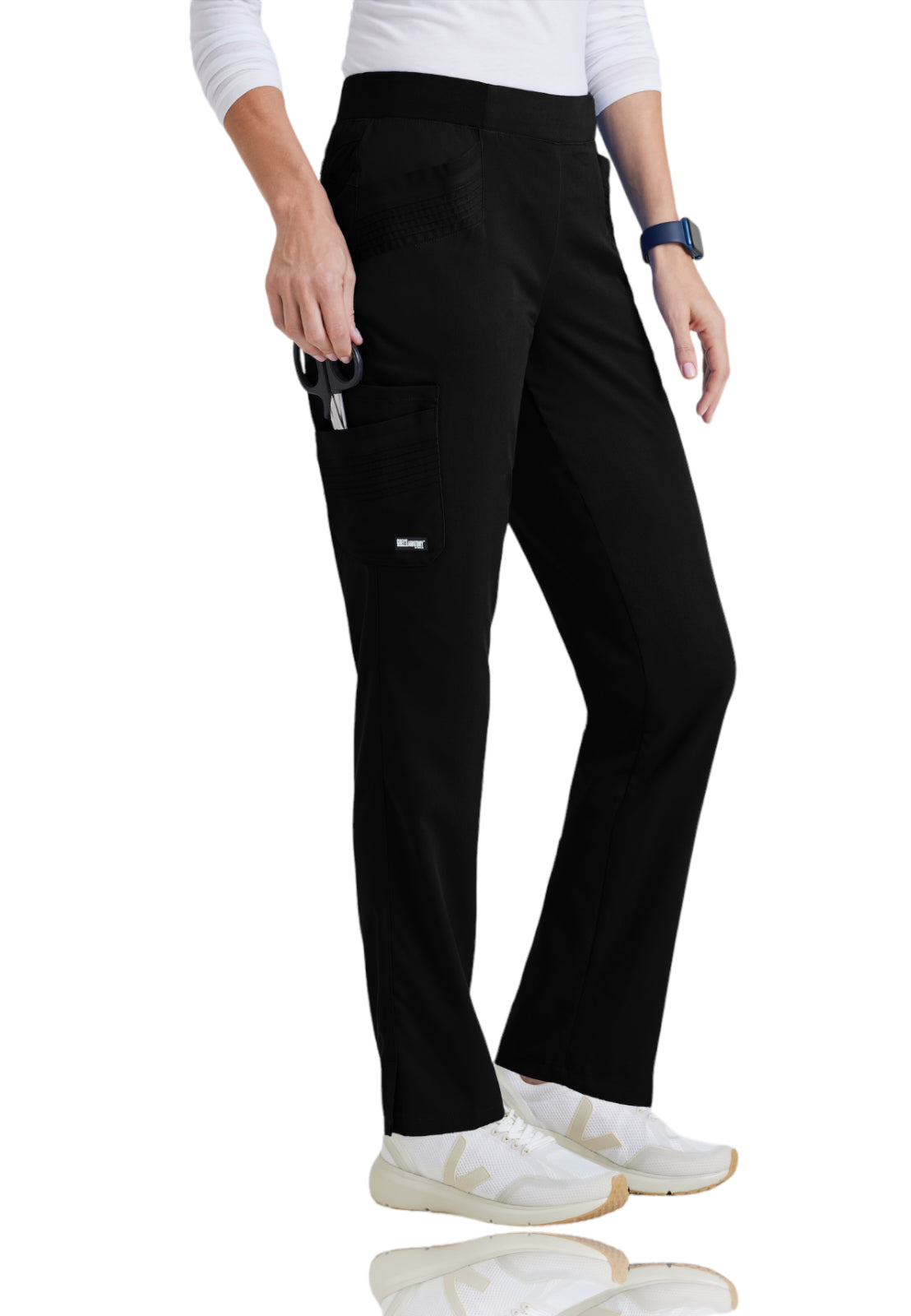 Women's Drawcord Elastic Back Moto Pant