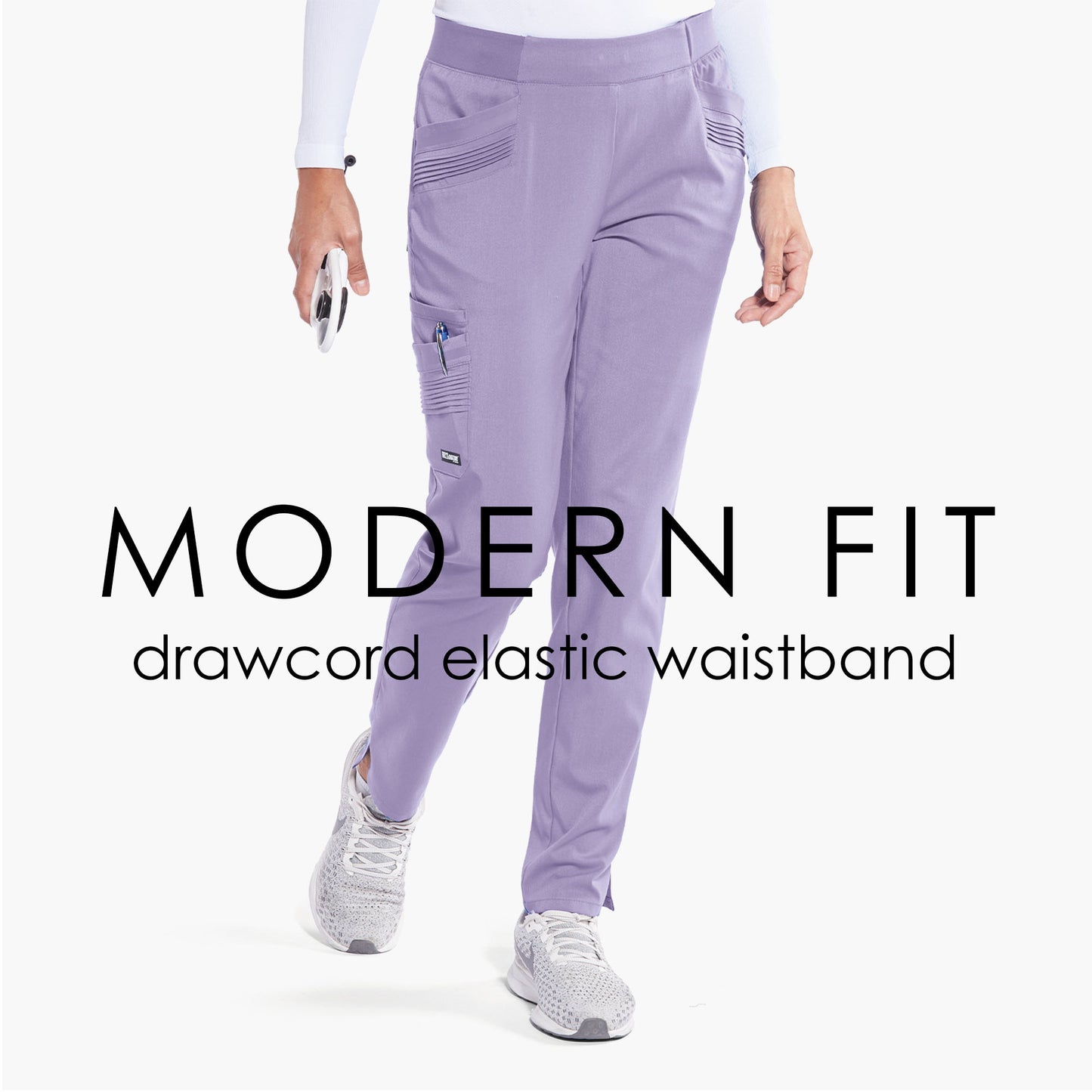 Women's Drawcord Elastic Back Moto Pant