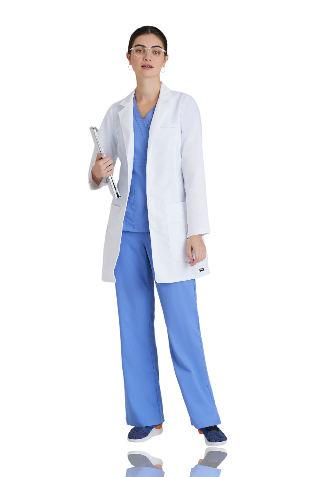 Women's Four-Pocket 34" Tricia Lab Coat