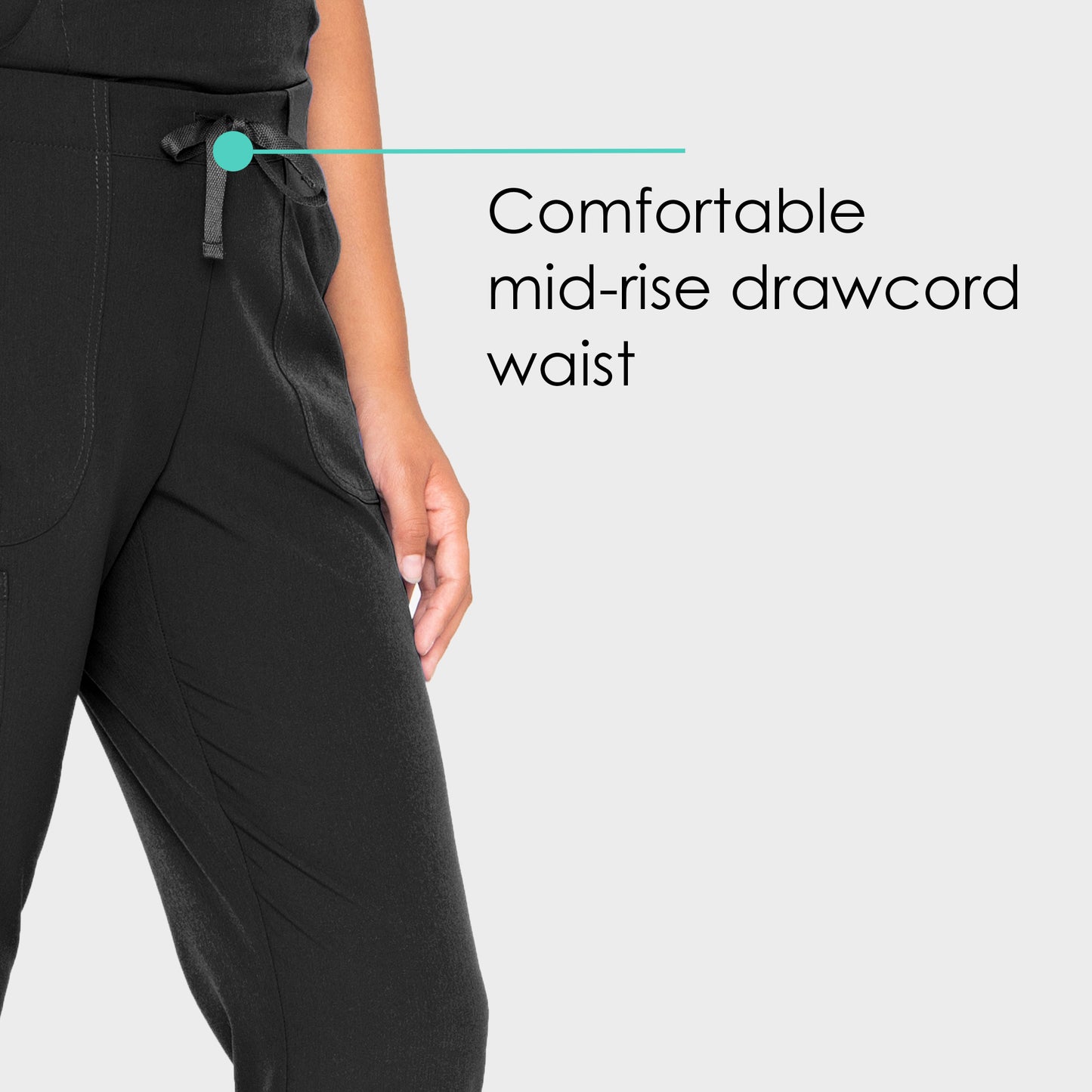 Women's Inside Logo Plush 
Elastic Waistband Charge Pant