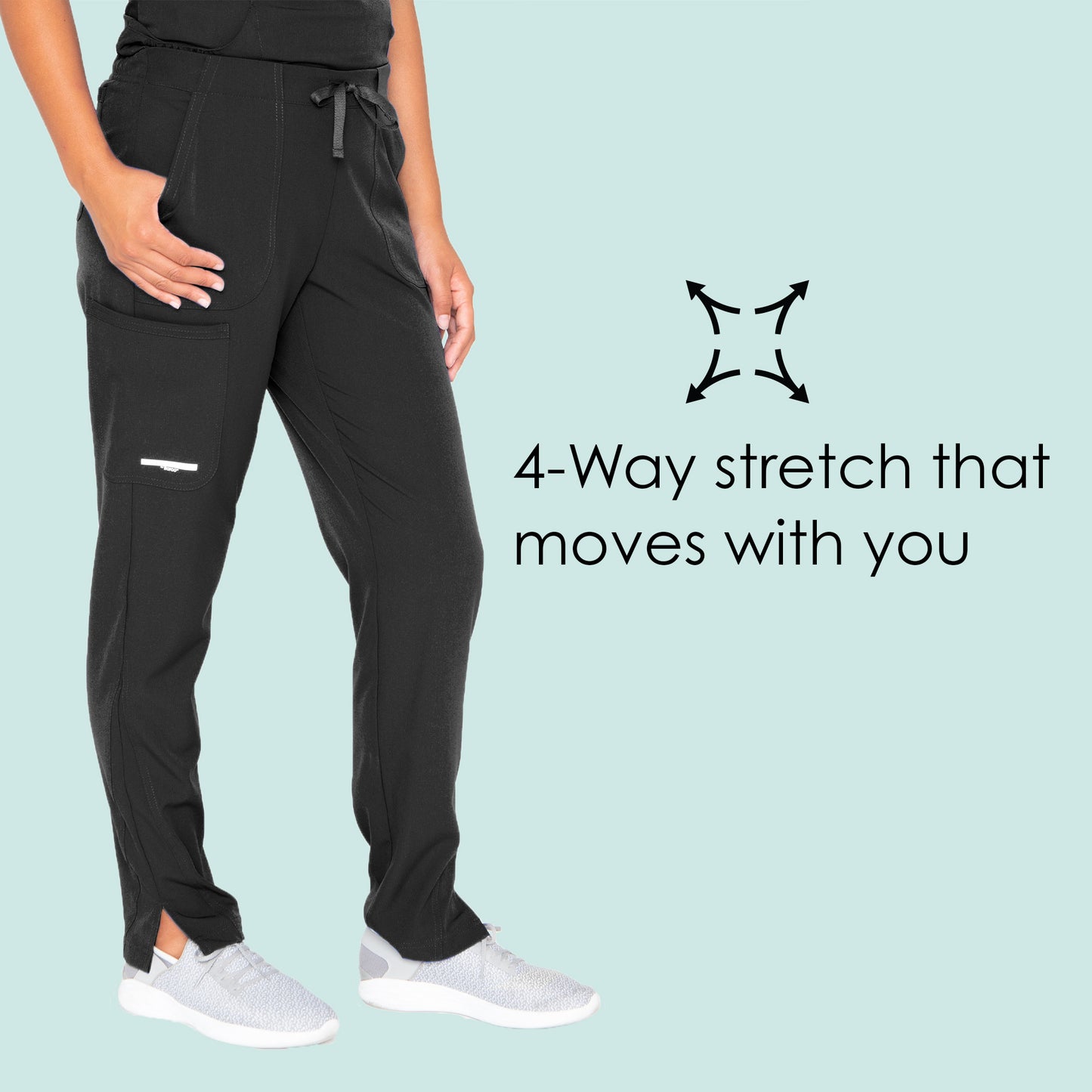 Women's Inside Logo Plush 
Elastic Waistband Charge Pant