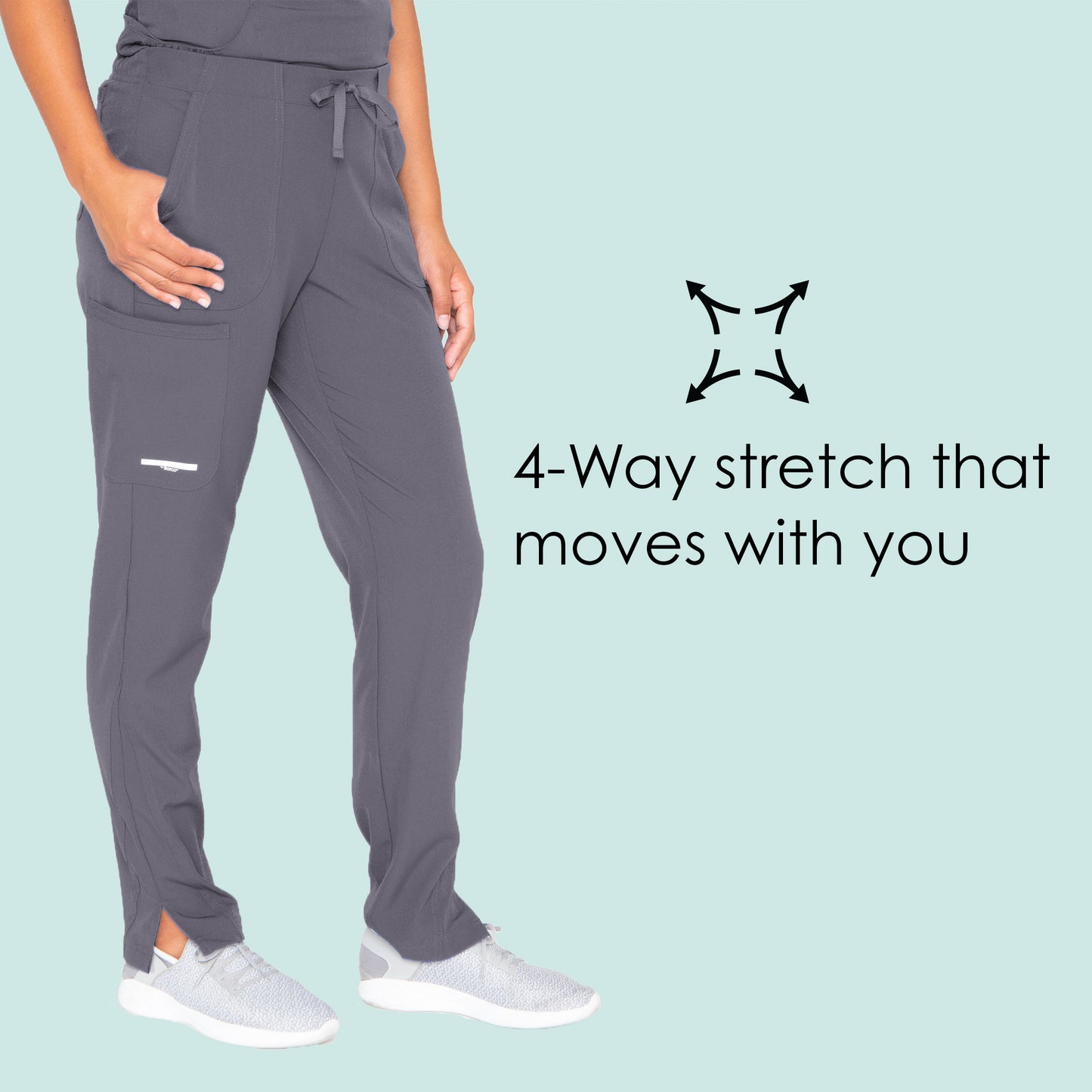 Women's Inside Logo Plush 
Elastic Waistband Charge Pant