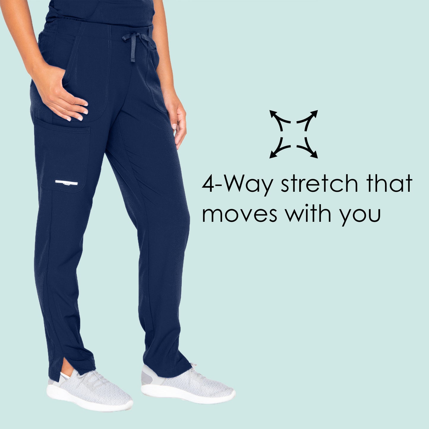 Women's Inside Logo Plush 
Elastic Waistband Charge Pant