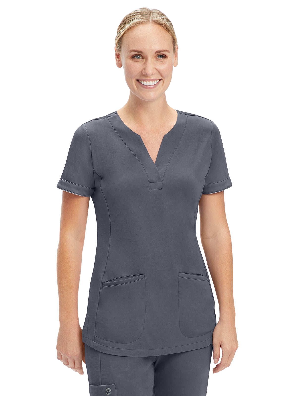 2 Pocket Moisture Wicking Scrub Top