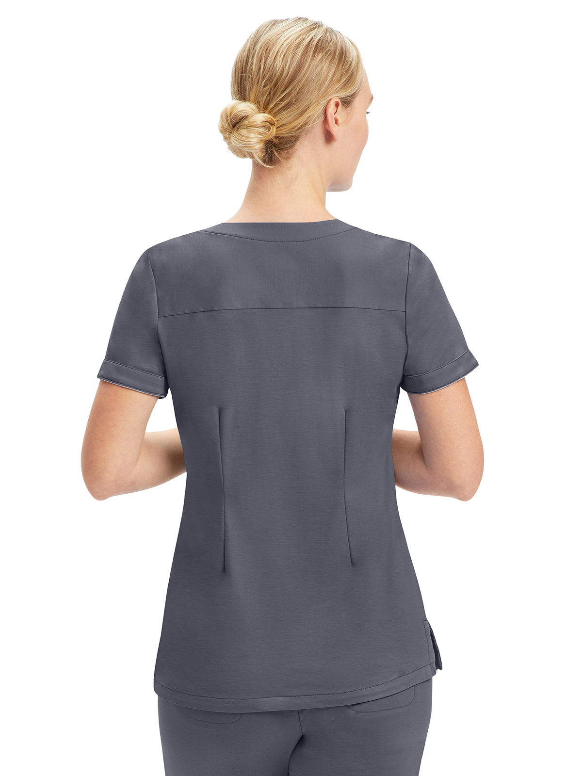 2 Pocket Moisture Wicking Scrub Top