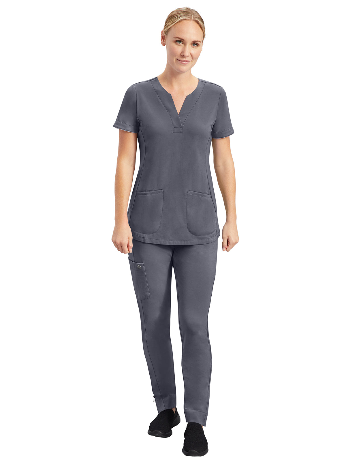 2 Pocket Moisture Wicking Scrub Top