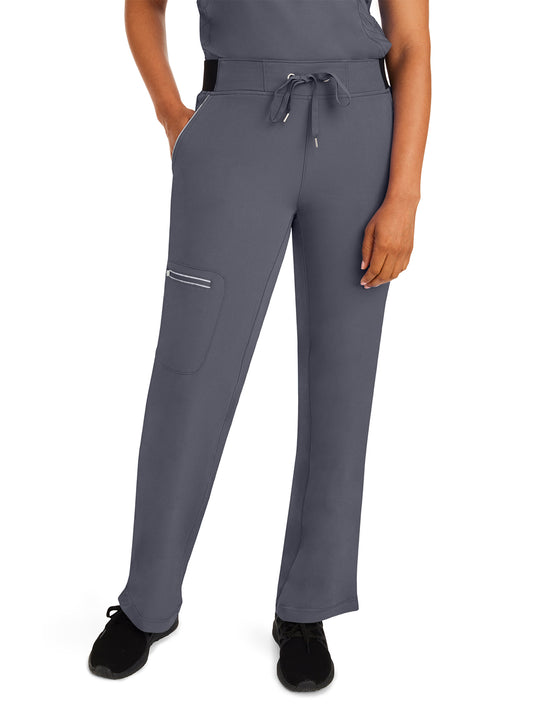 Elastic Back Waistband Drawstring Pant