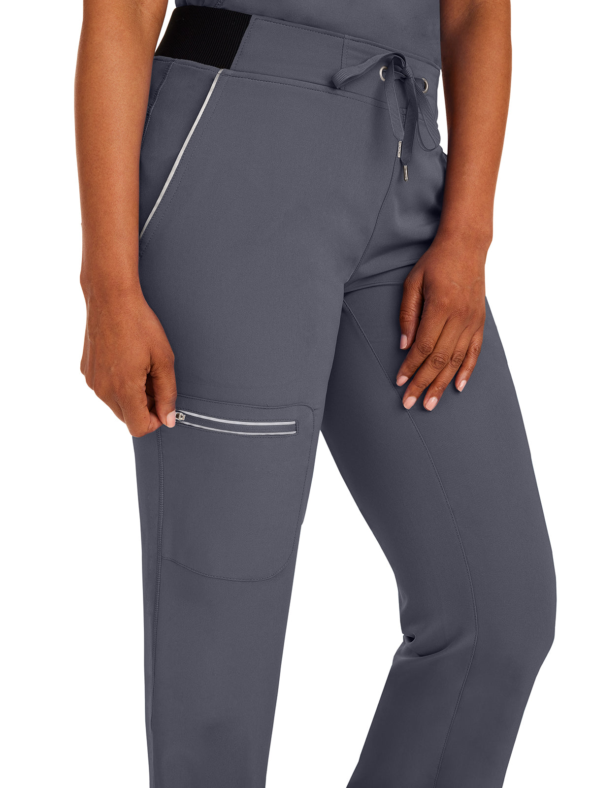 Elastic Back Waistband Drawstring Pant