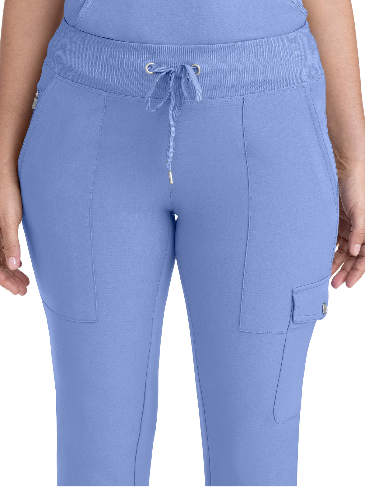 Stretch Yoga Waistband Adjustable Drawstring Jogger Pant