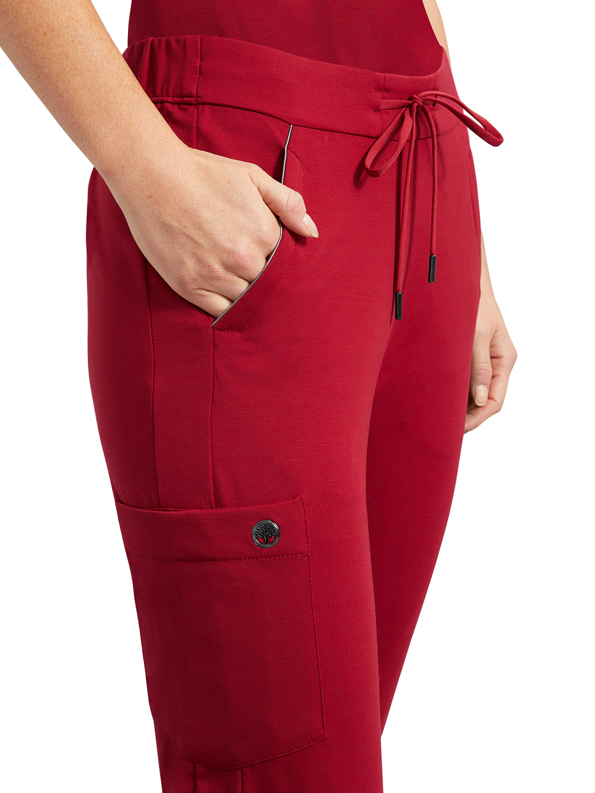 6 Pocket Zipper Ankle Pant