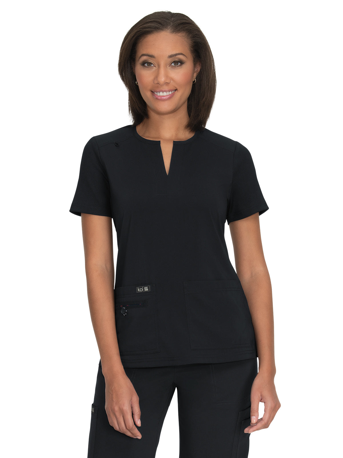 Women's Split Neckline Top