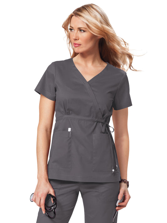 Women's Two Deep Front Pocket Top