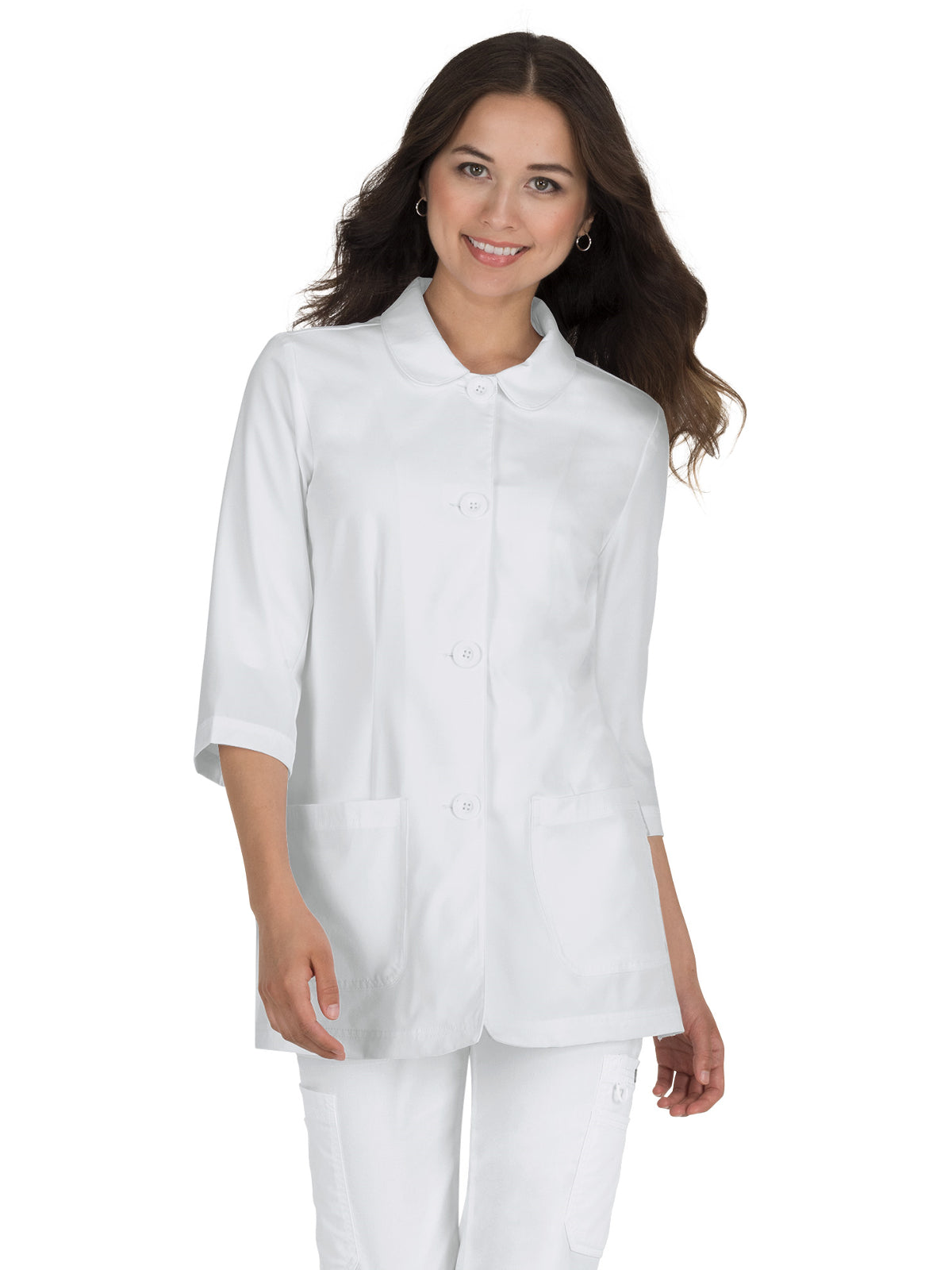 Women's Short Lab Coat