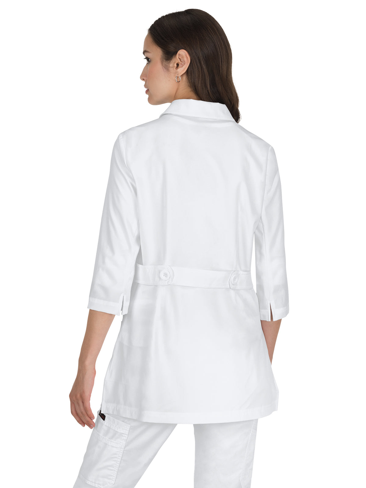 Women's Short Lab Coat