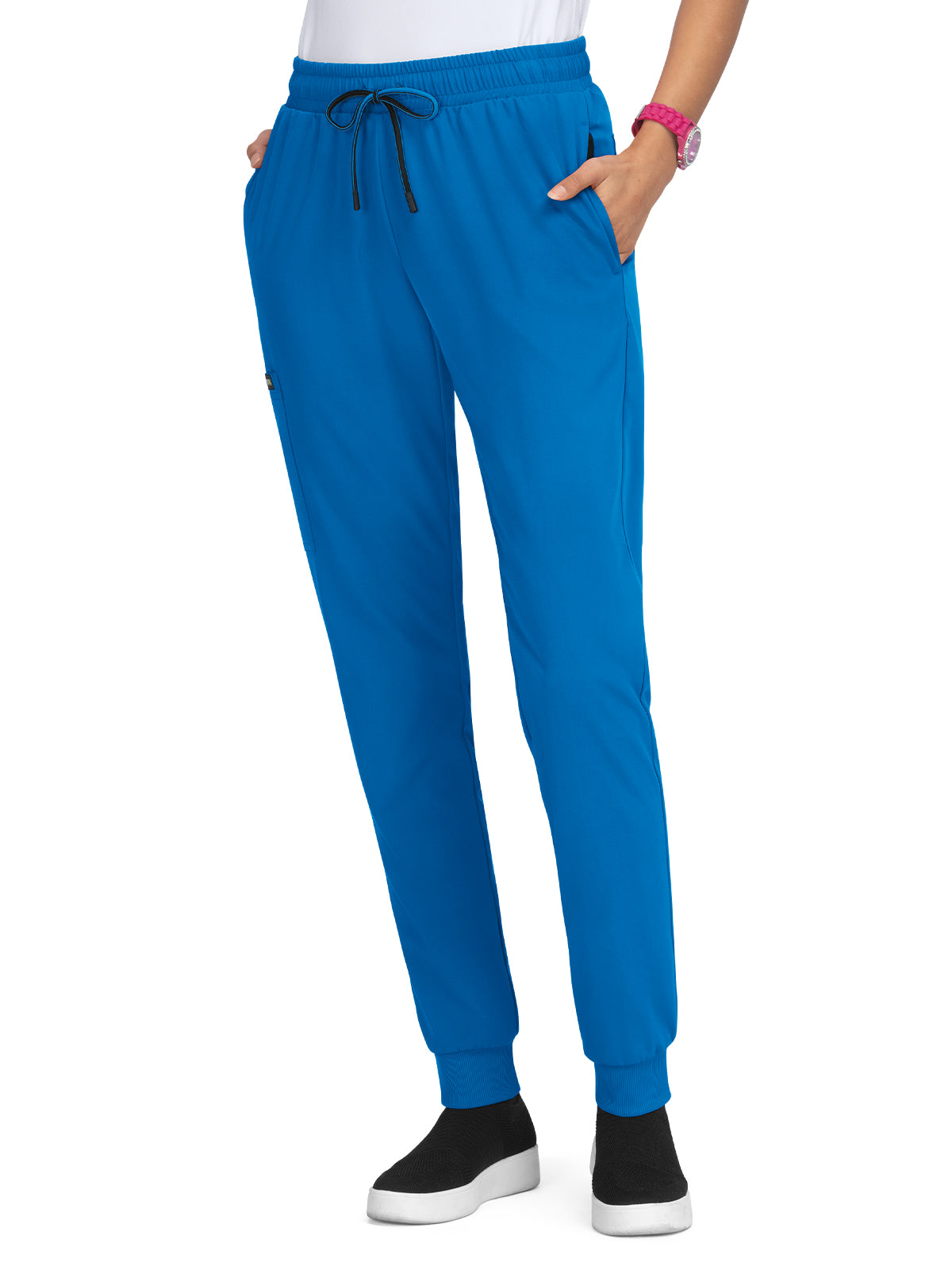 Women's 5-Pocket Double-Sided Drawcord Jogger Shanelle Scrub Pant