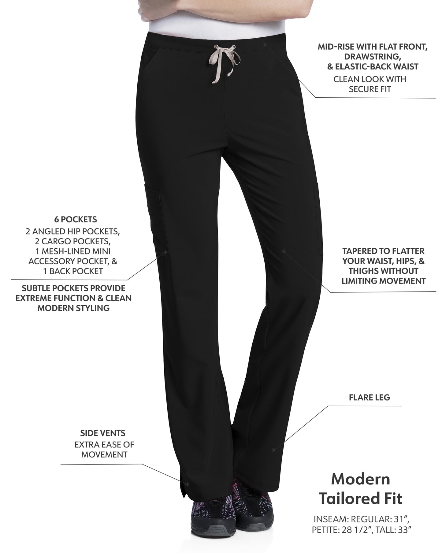 Women's Breathable Fabric Pant