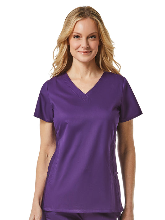 Women's Sporty Mesh Panel Top