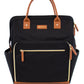 Water-Resistant Clinical Backpack - NB003 - Black