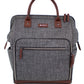 Water-Resistant Clinical Backpack - NB003 - Heather Grey