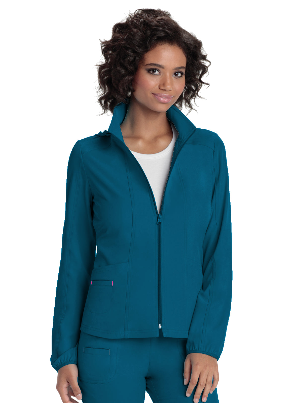 Women's Zip Front Warm-Up Jacket