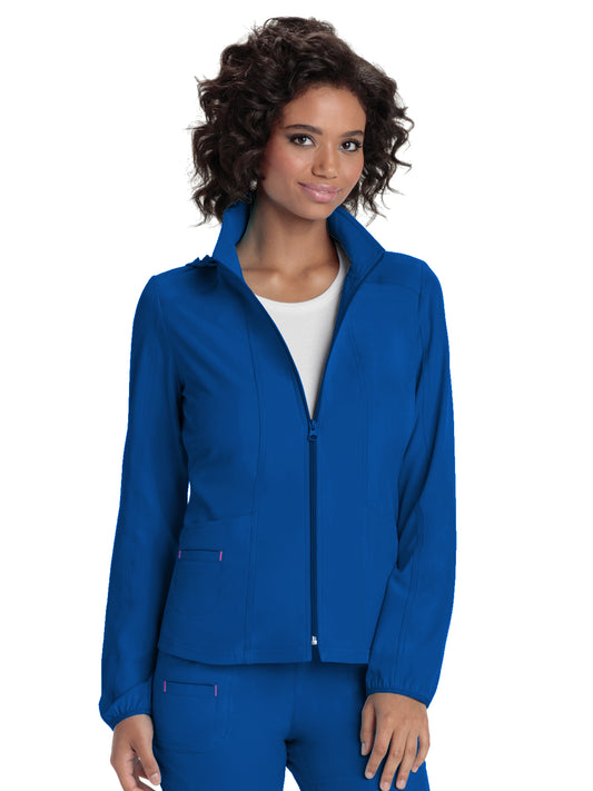 Women's Zip Front Warm-Up Jacket