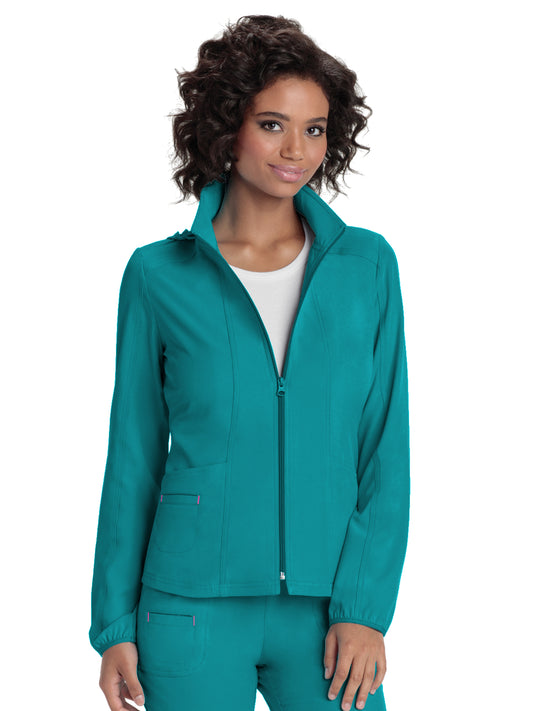 Women's Zip Front Warm-Up Jacket