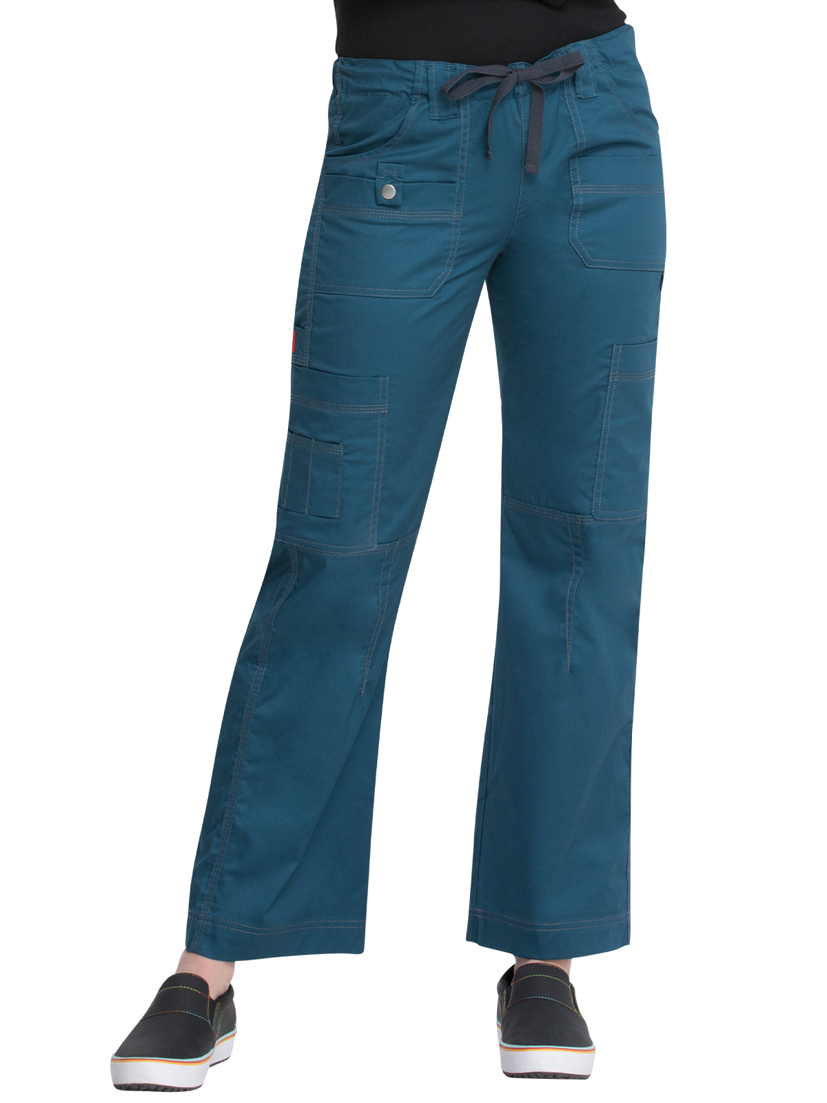 Women's Low Rise Drawstring Cargo Pant