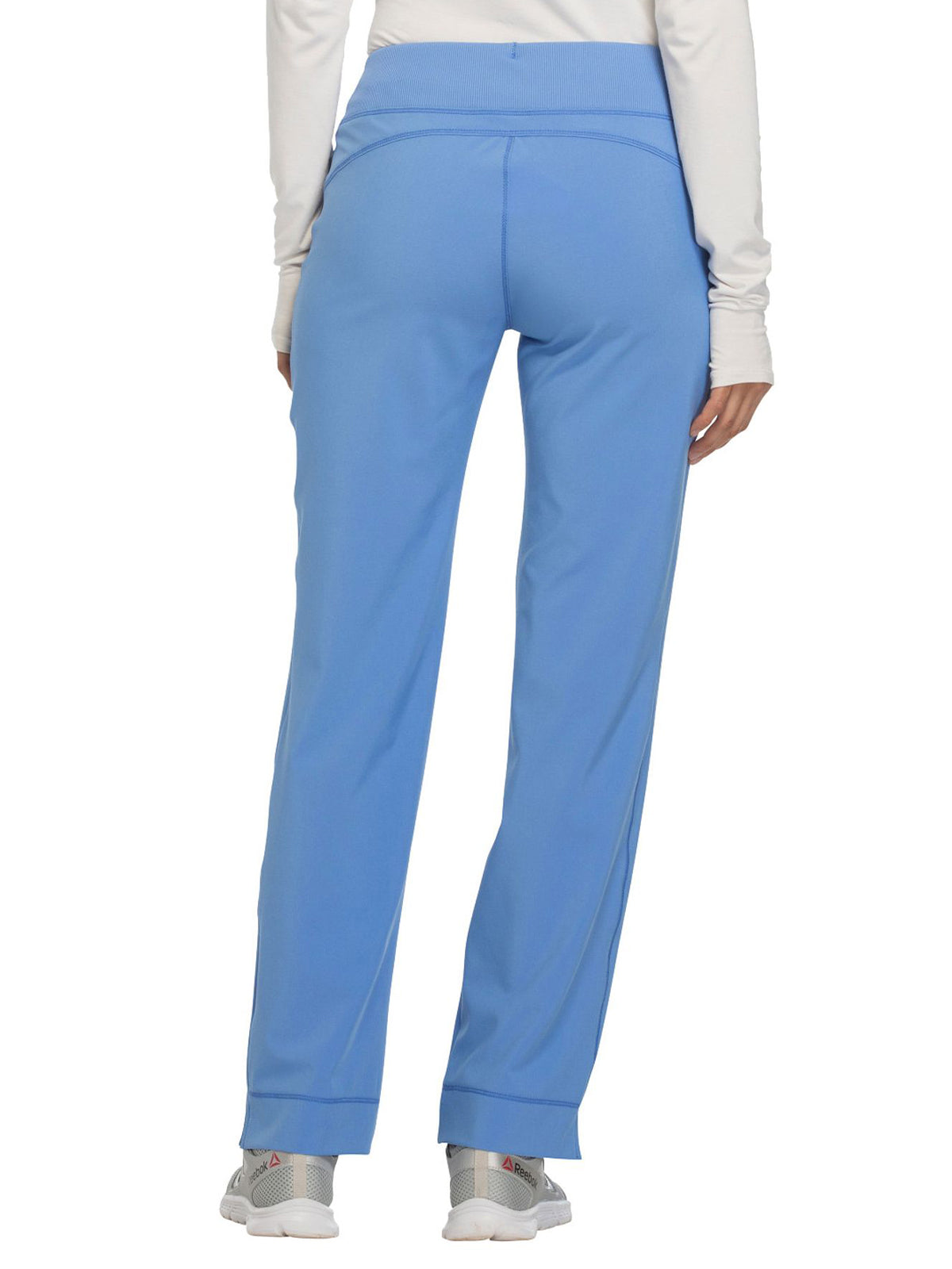 Women's 4-Pocket Mid Rise Tapered Leg Scrub Pant