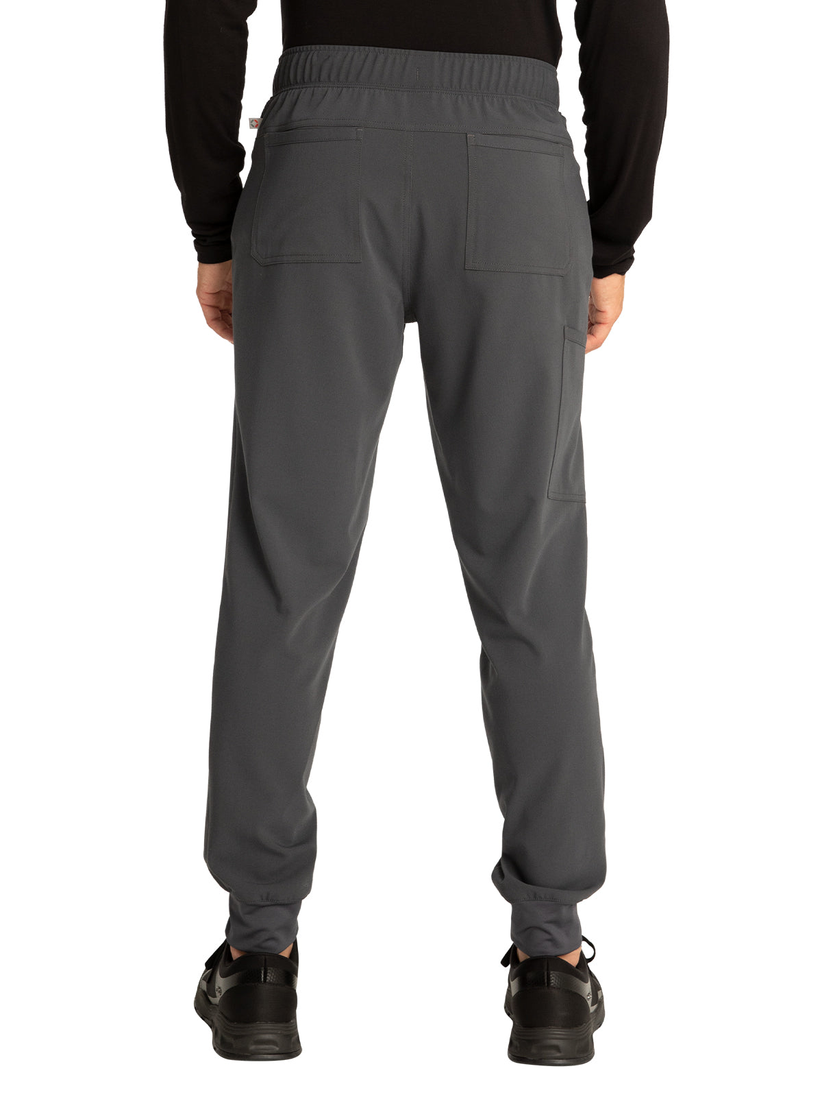 Men's Mid Rise Pull-on Elastic Waistband Jogger