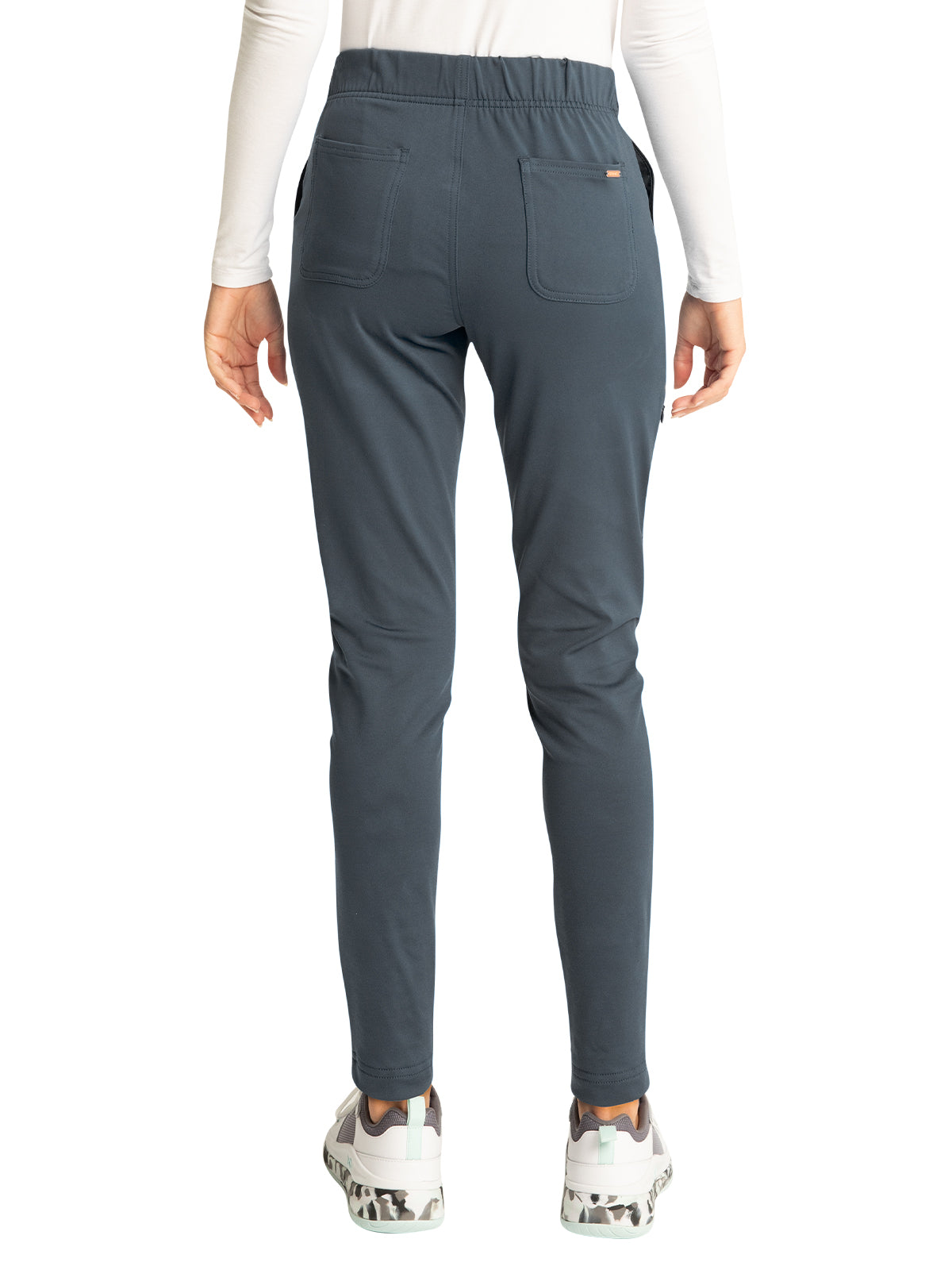 Women's Zip Fly Front Tapered Leg Pant